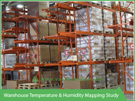 Warehouse temperature and humidity mapping study - Vacker Lebanon